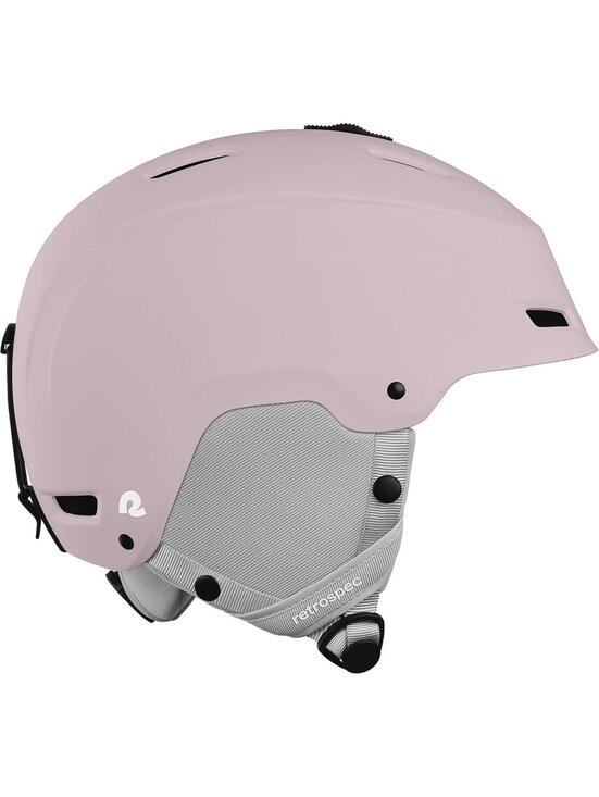 Retrospec Zephyr Ski & Snowboard Helmet Adult Youth Matte Rose Adjustable